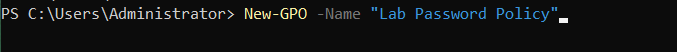 PowerShell showing Add-ADGroupMember adding testuser to LabAdmins